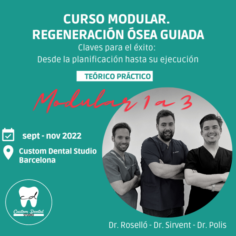 Modular de Regeneración Ósea Guiada. MÓDULOS I-II-III